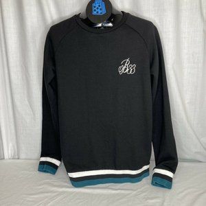 Bee Inspired Brand Signature Crew Sweatshirt B33 Black Medium Athletic Unisex